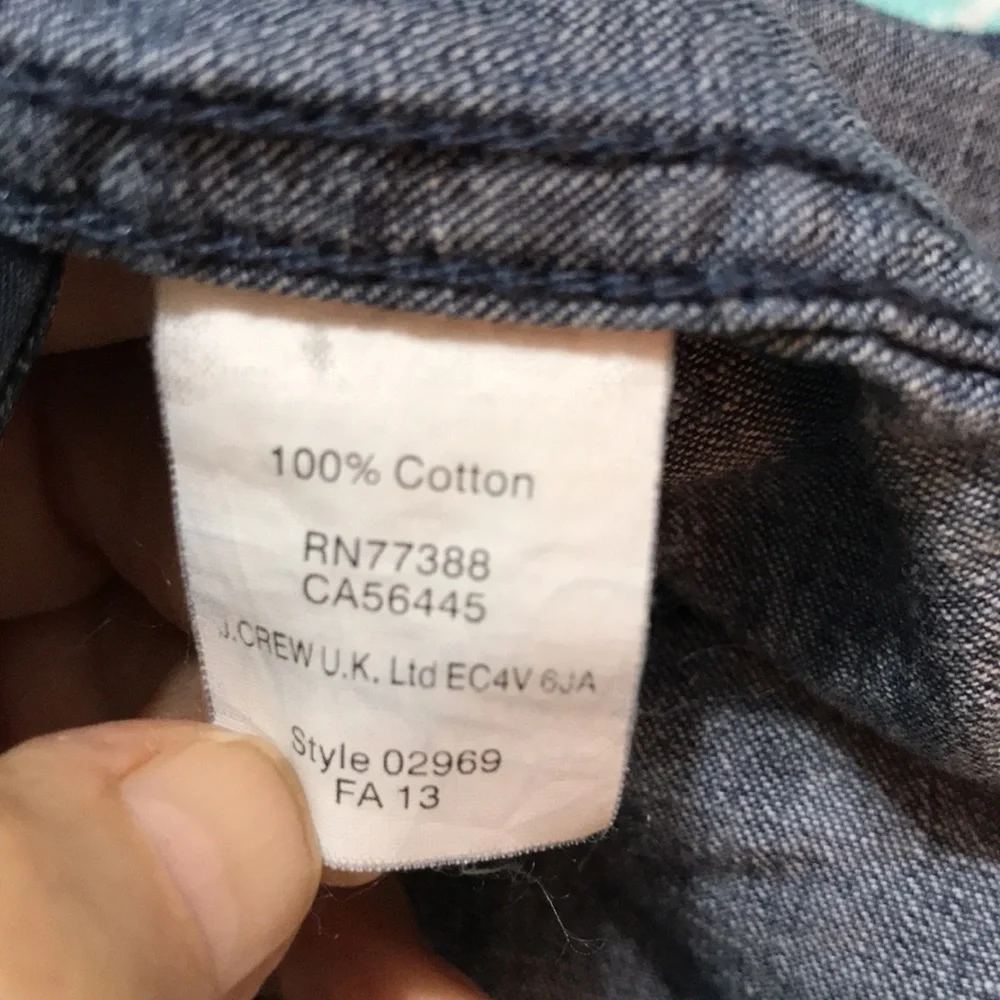 Jcrew denim chambray shirt dress